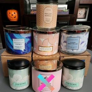 Bath and Body Works candles